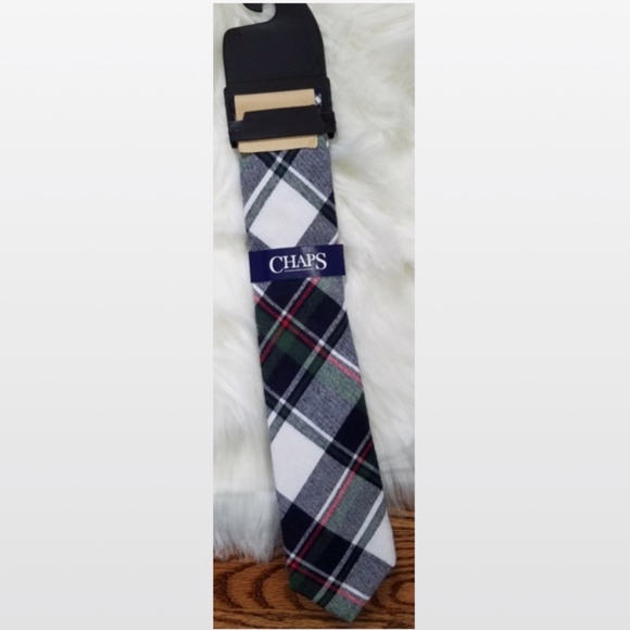 NWT Men Plaid Casual Tie Acce - Picture 3 of 8
